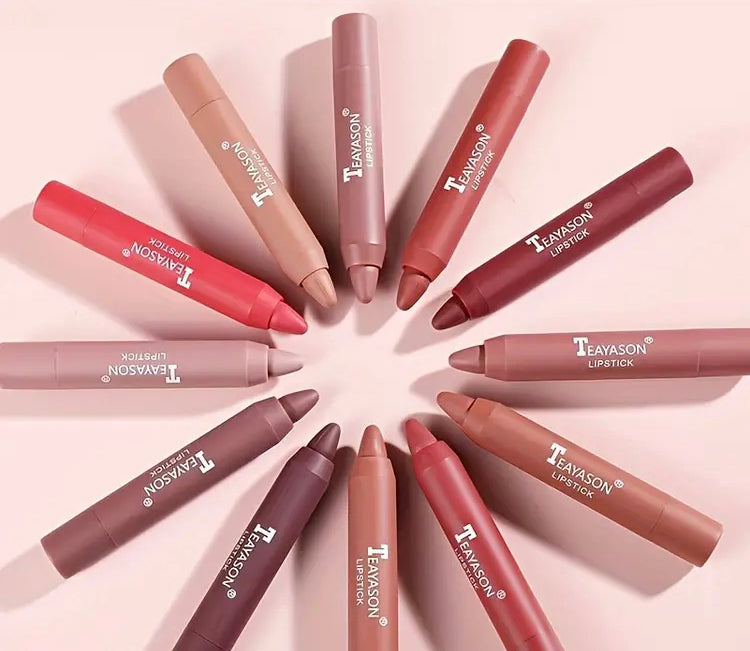 Lipstick Crayon - 12 Shades Choose Shade
