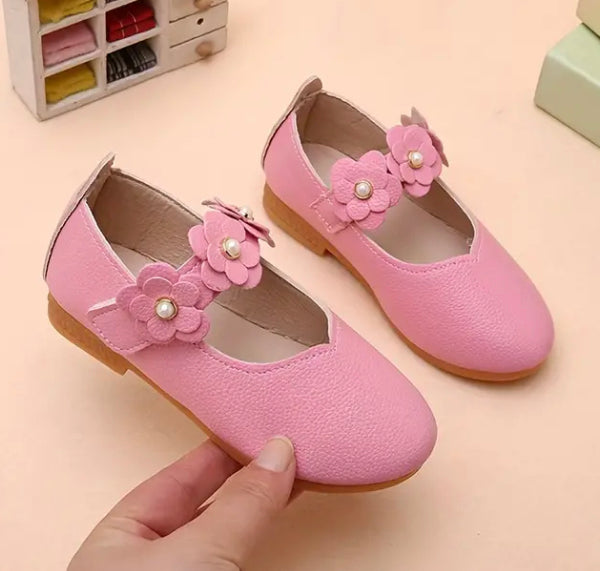 Elegant Flower Shoes Pink