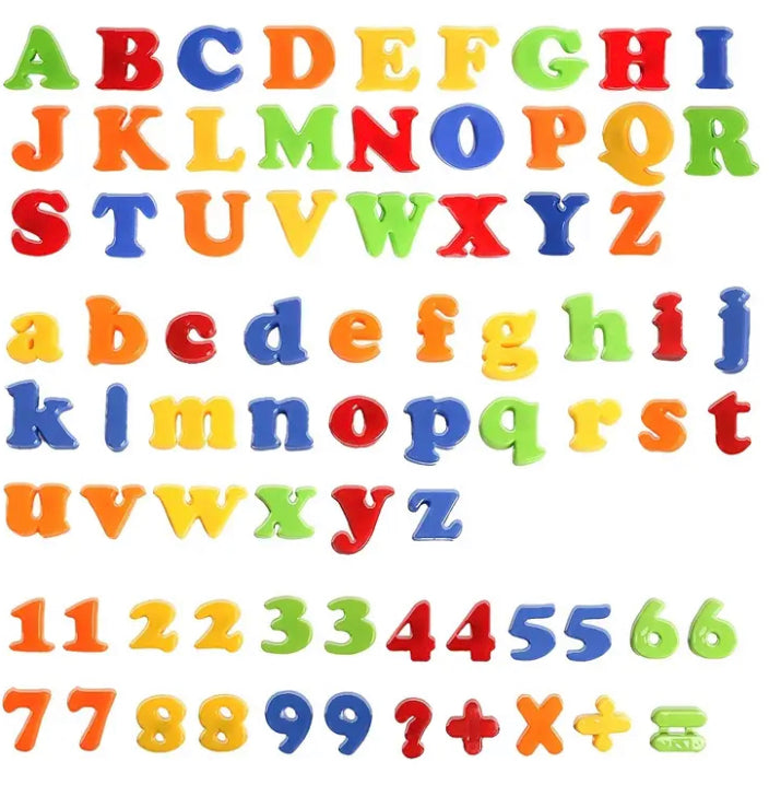 Number & letter magnets