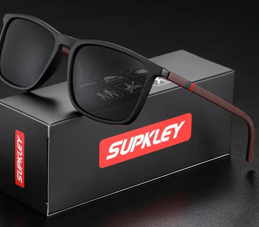 Matte Black Sport Sunglasses