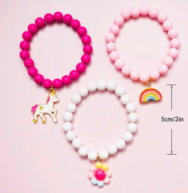 3pc girl bracelet set