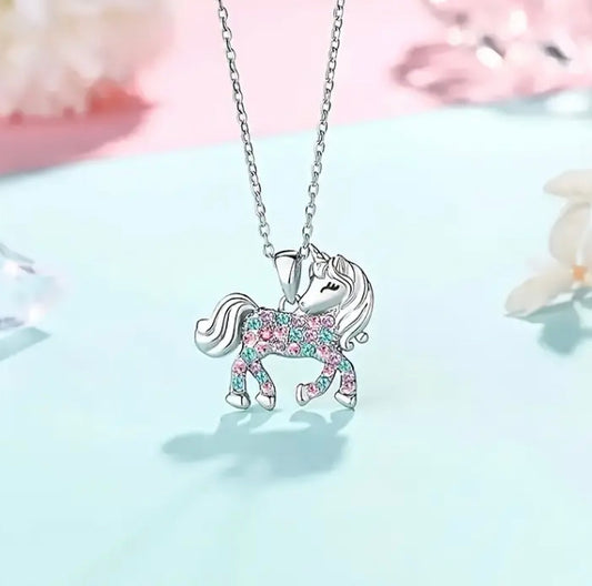 Unicorn pendant necklace