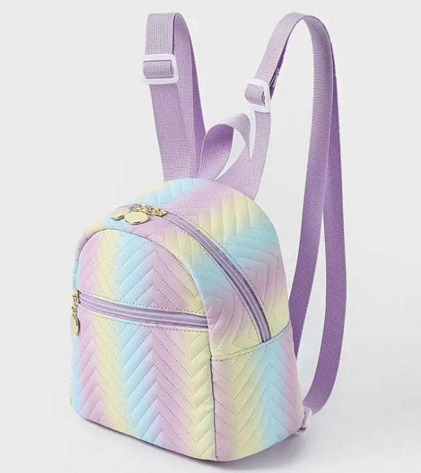 Rainbow mini backpack