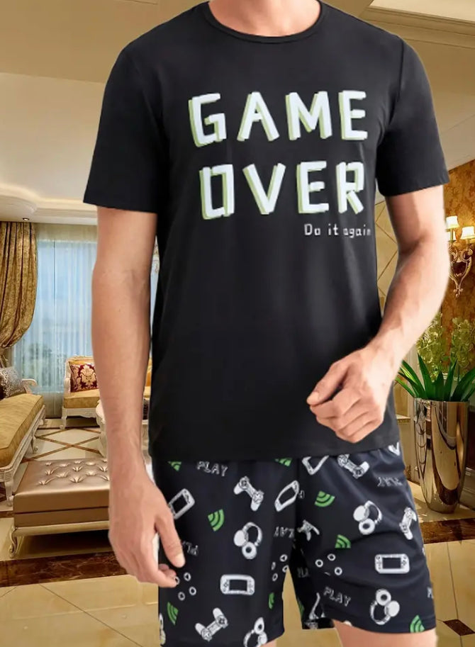 Men’s game over pyjamas