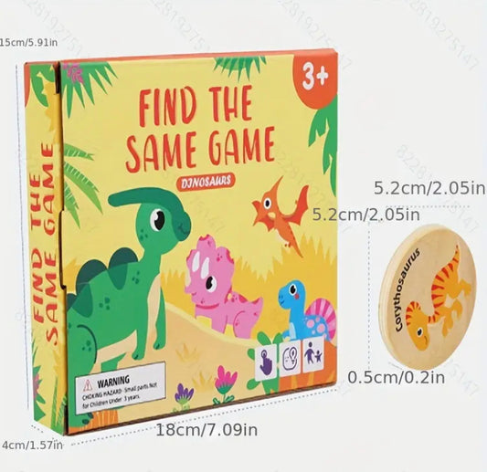 Dinosaur find the same game
