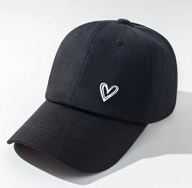 Heart Printed Cap