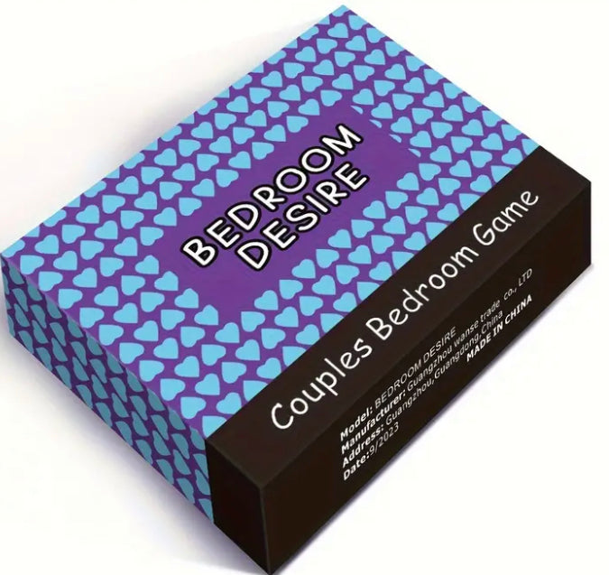 ADULT ONLY Bedroom Desire Card Game