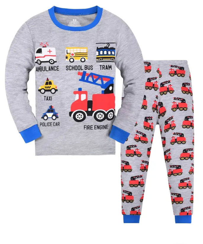 Vehicle pyjama set