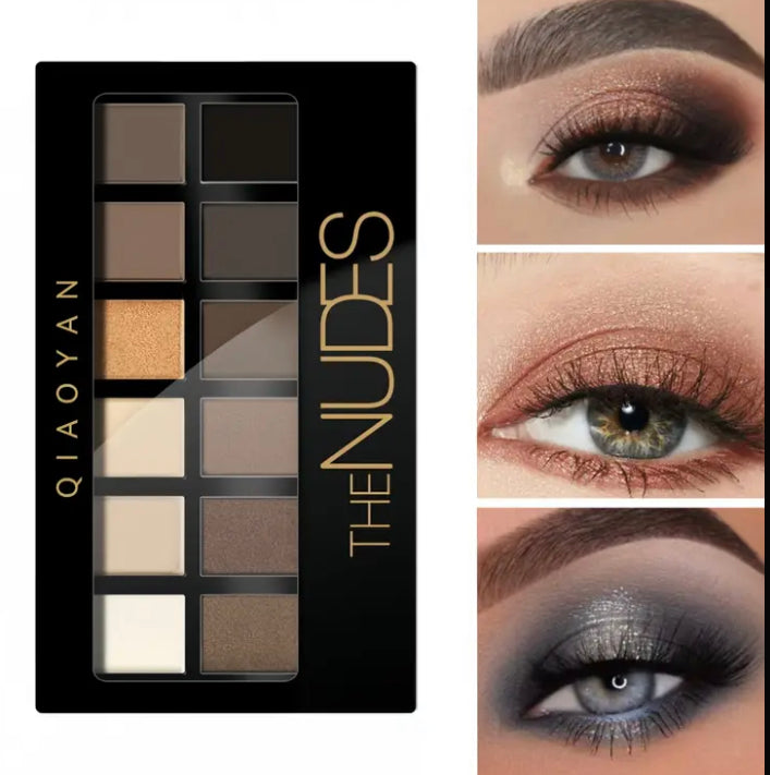 12 colour smoked shadow palette
