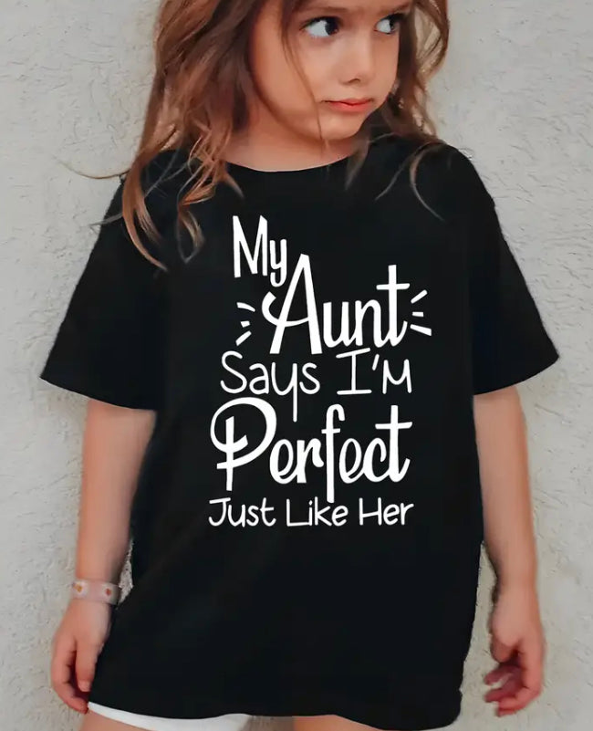 My aunt says T-shirt