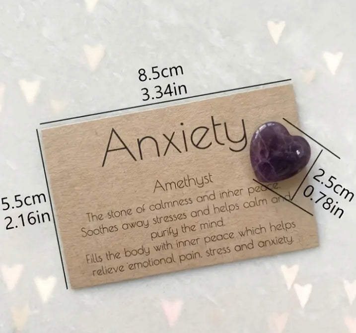 Anxiety pocket hug stone