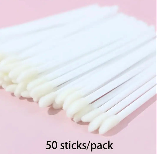 50pk lip brushes