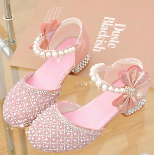 Pearl heels pink