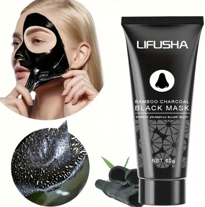 Black charcoal mask