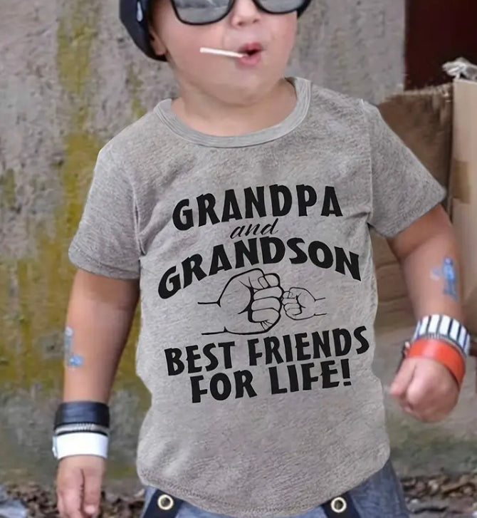 Grandpa & grandson T-shirt
