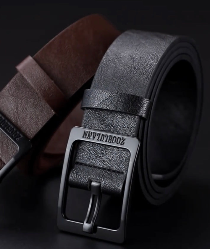 Casual PU leather belt