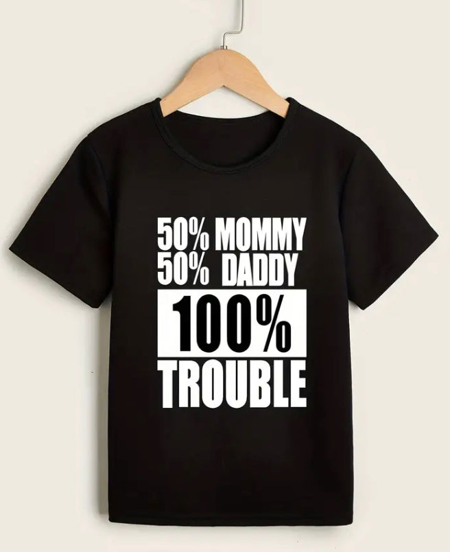 50% parent T-shirt