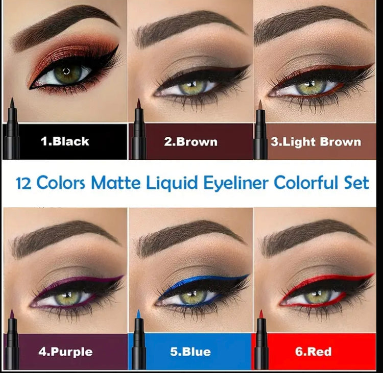 Colourful Liquid Eyeliner