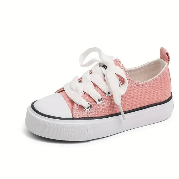 Canvas shoes pink