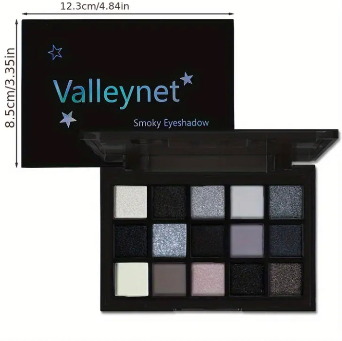 16 colour smokey eyeshadow palette