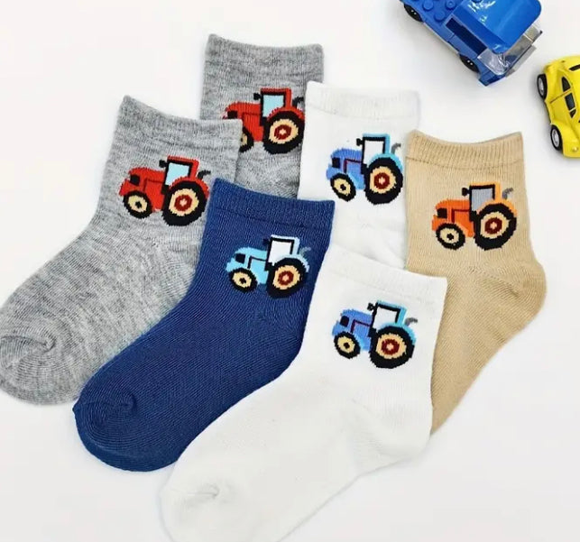 6 pair vehicle socks