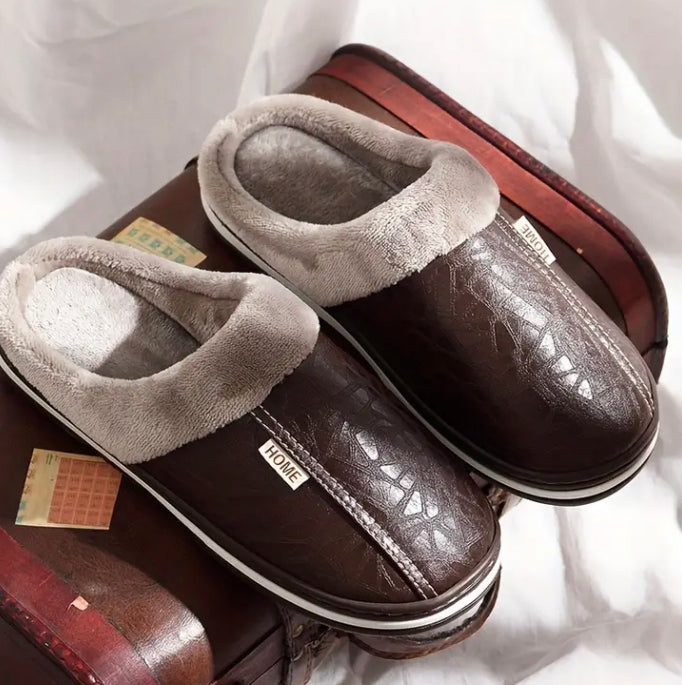 House slippers brown