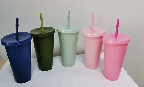 24oz pastel colour cold cups