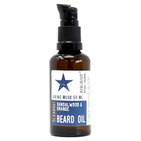 Pure & Natural Beard Oil - Viking Musk Cleanse!