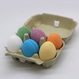 Pack Of 6 Mixed Bath Eggs