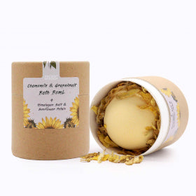 Aroma Bath Bomb Set - Sunflower Serenity