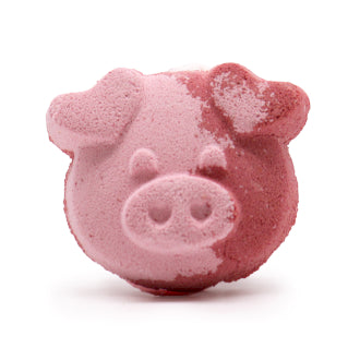 Pig Bath Bomb 70g - Vanilla Cupcake