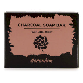 Charcoal Soap- Geranium