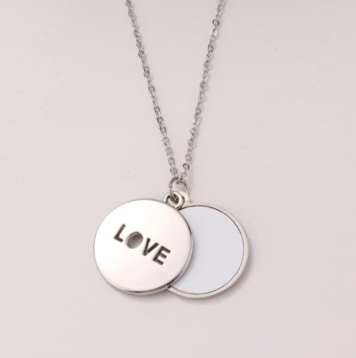 Personalised Love pendant necklace